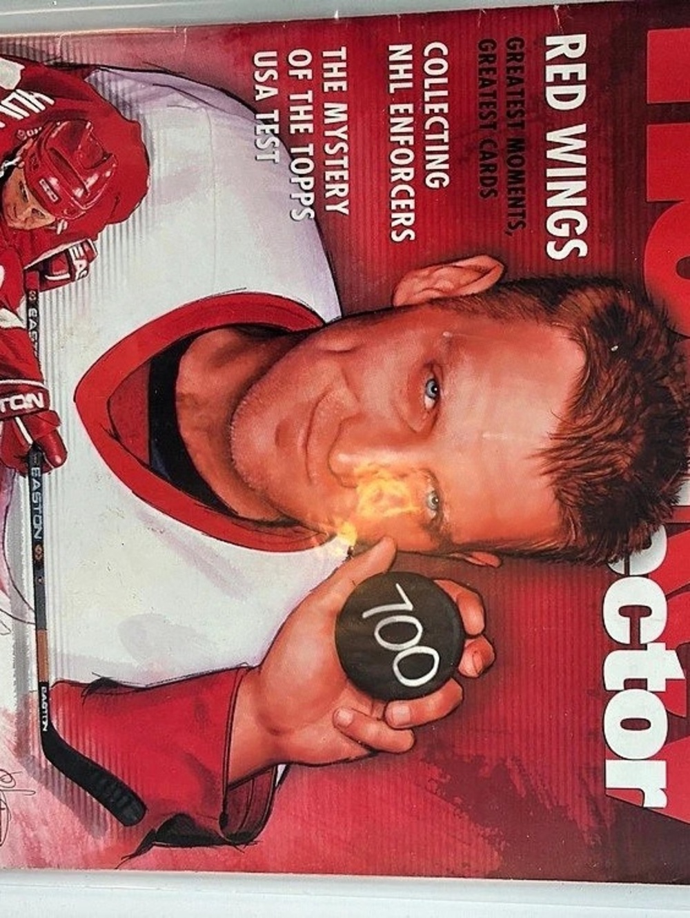 Beckett Hockey Magazine April 2003 Red & White